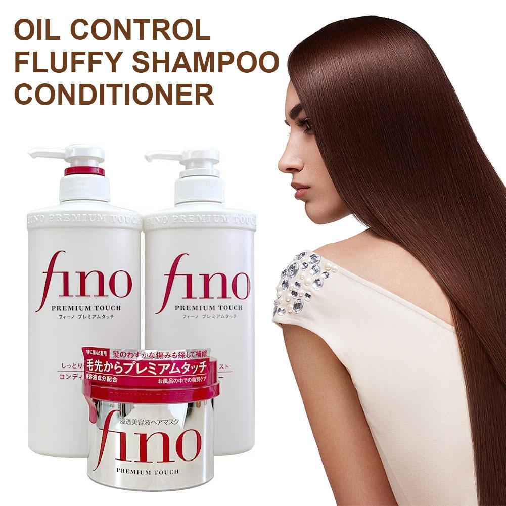 Hair Care In Japan - Japan Fino Hair Care Set Oil