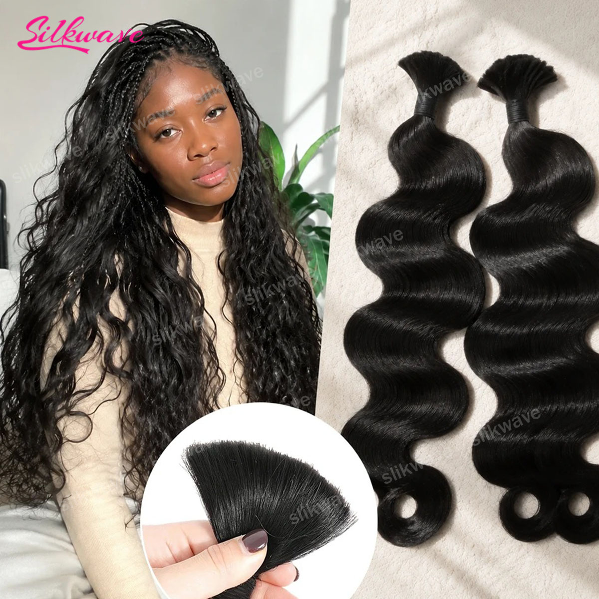 Hair Care Formulation - 30 Inch Slikwave Body Wave Human