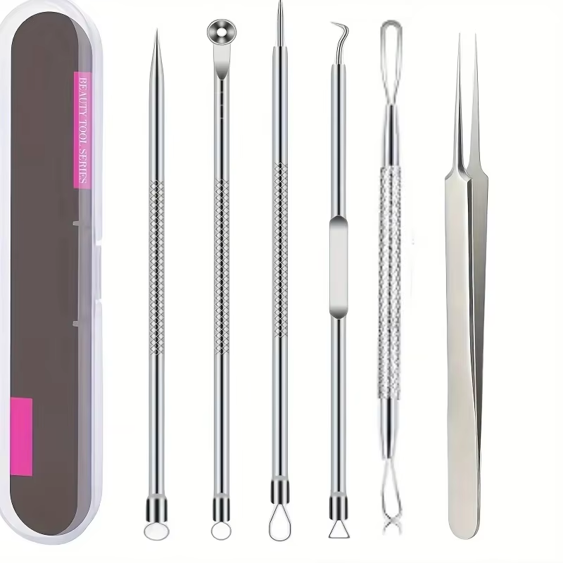 Hair Care Tools - 1Pcs Ingrown Hair Tweezers Acne Blackhead