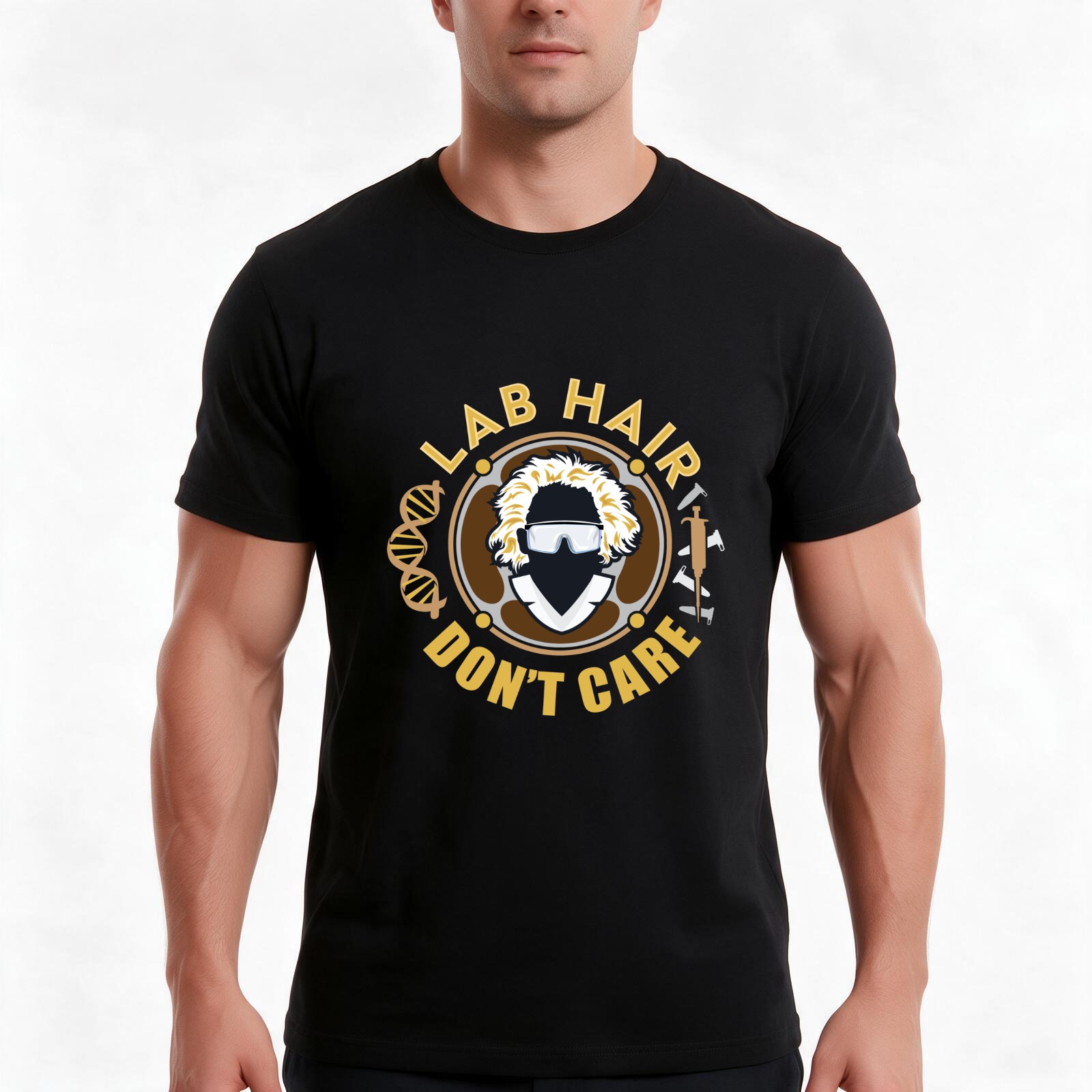 Hair Care Lab - Lab Hair Don't Care - Funny