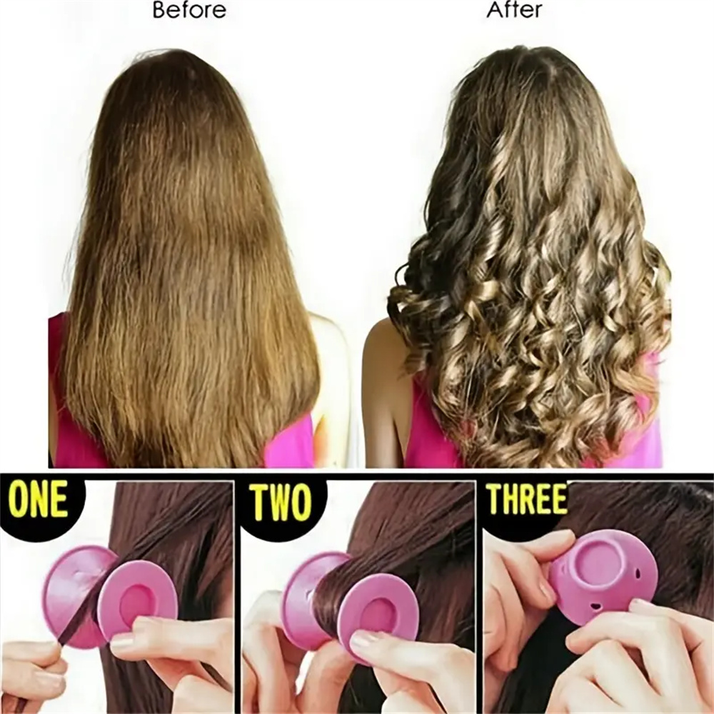 10/20pcs Mushroom Hair Curlers - Hair Care Formulation ulasan dan harga