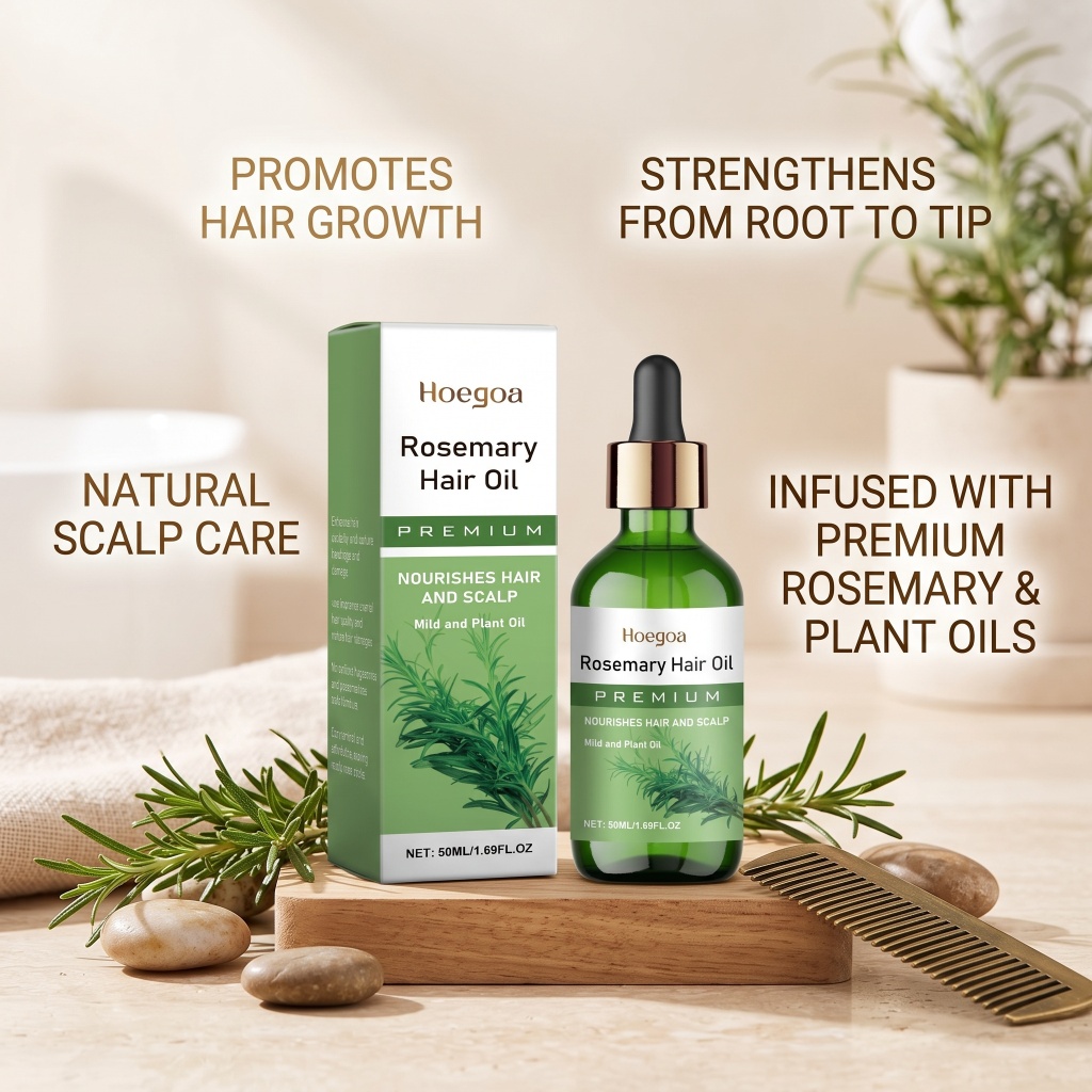 Rosemary Hair Oil Plant Nouris - Hair Care Orange ulasan dan harga