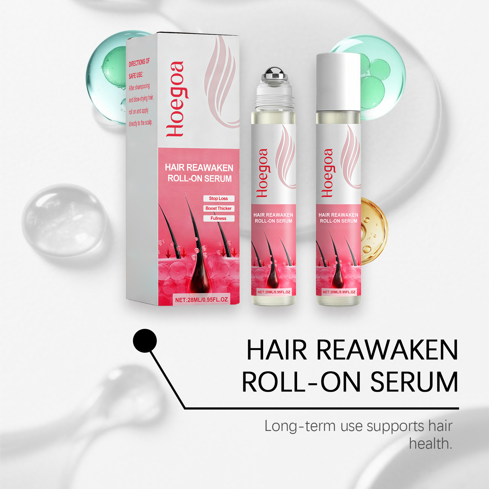 Hair Nourishing Serum Repair H - Hair Care Frizzy Hair ulasan dan harga