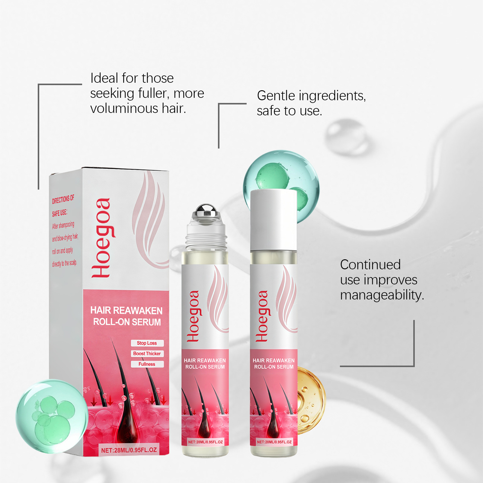 Hair Nourishing Serum Repair H - Hair Care Frizzy Hair ulasan dan harga
