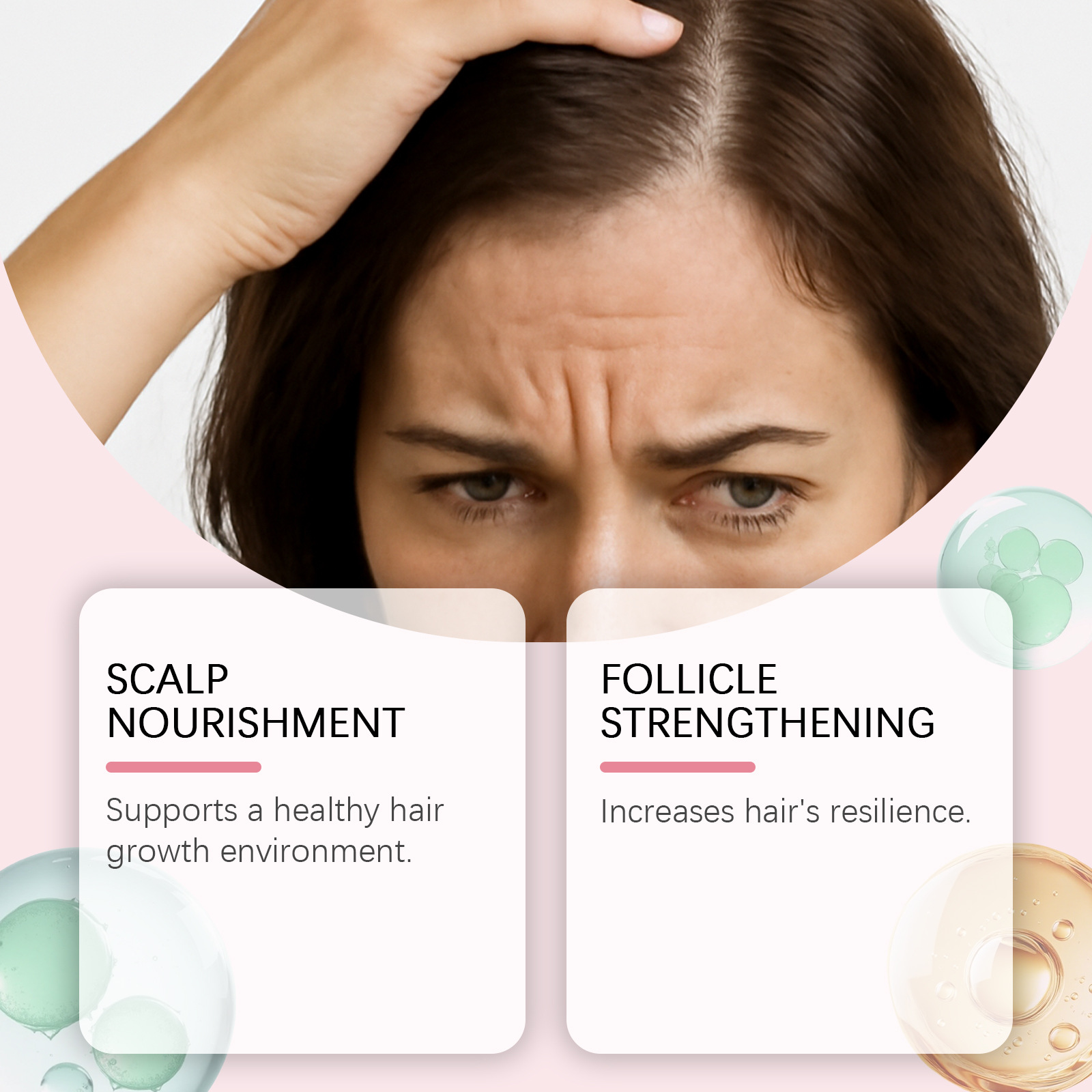 Hair Nourishing Serum Repair H - Hair Care Frizzy Hair ulasan dan harga