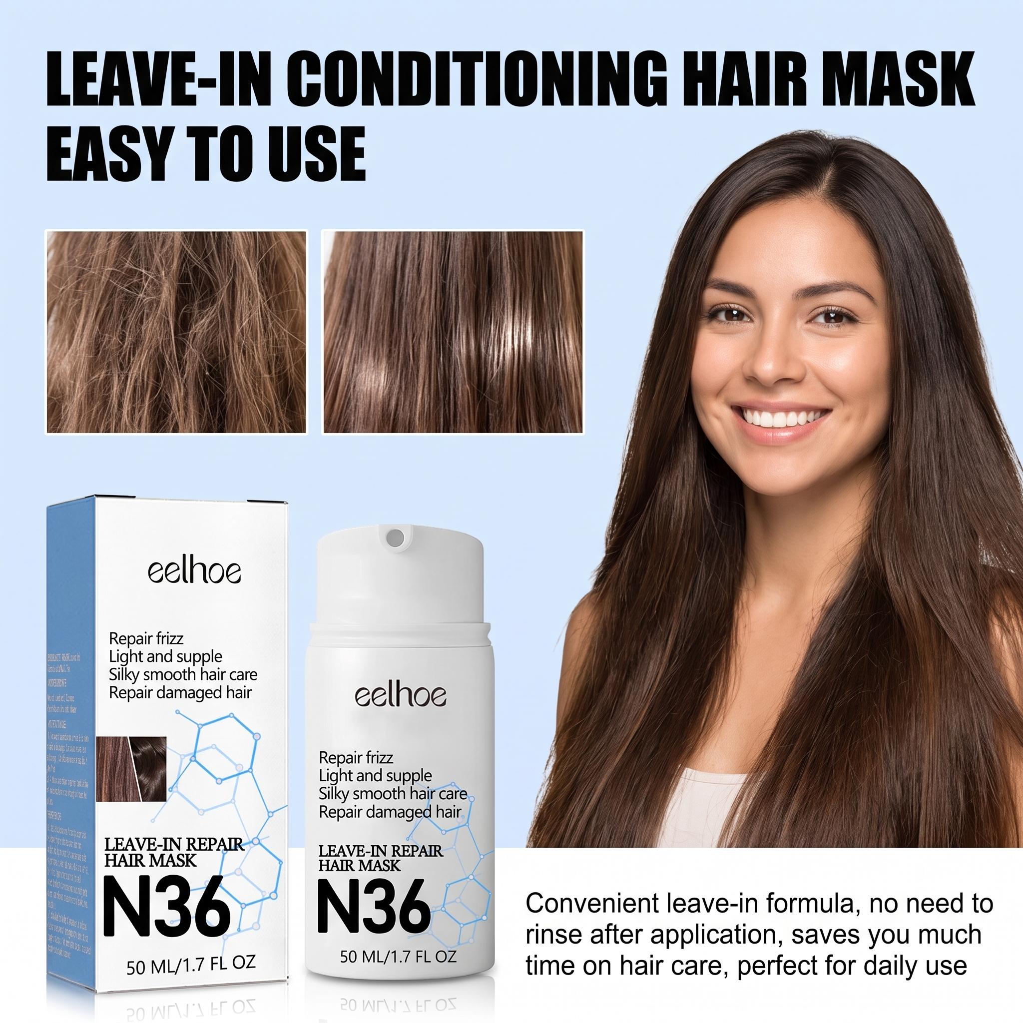 Leave-In Repair Hair Mask Last - Hair Care Frizzy Hair ulasan dan harga