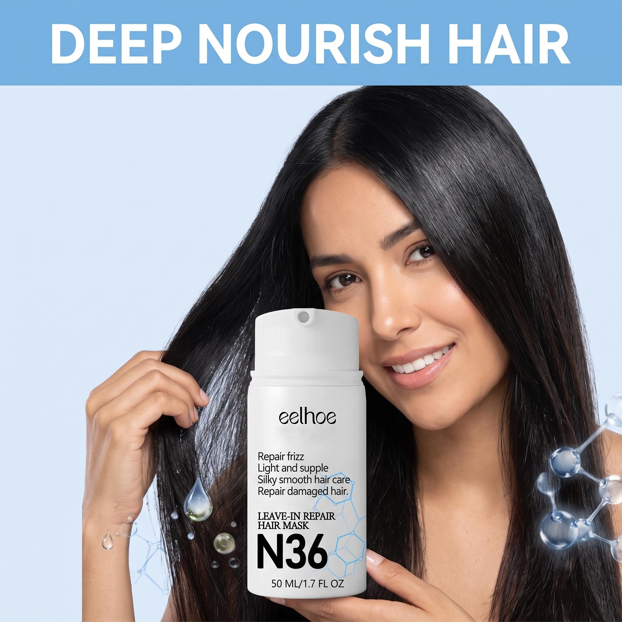 Leave-In Repair Hair Mask Last - Hair Care Frizzy Hair ulasan dan harga