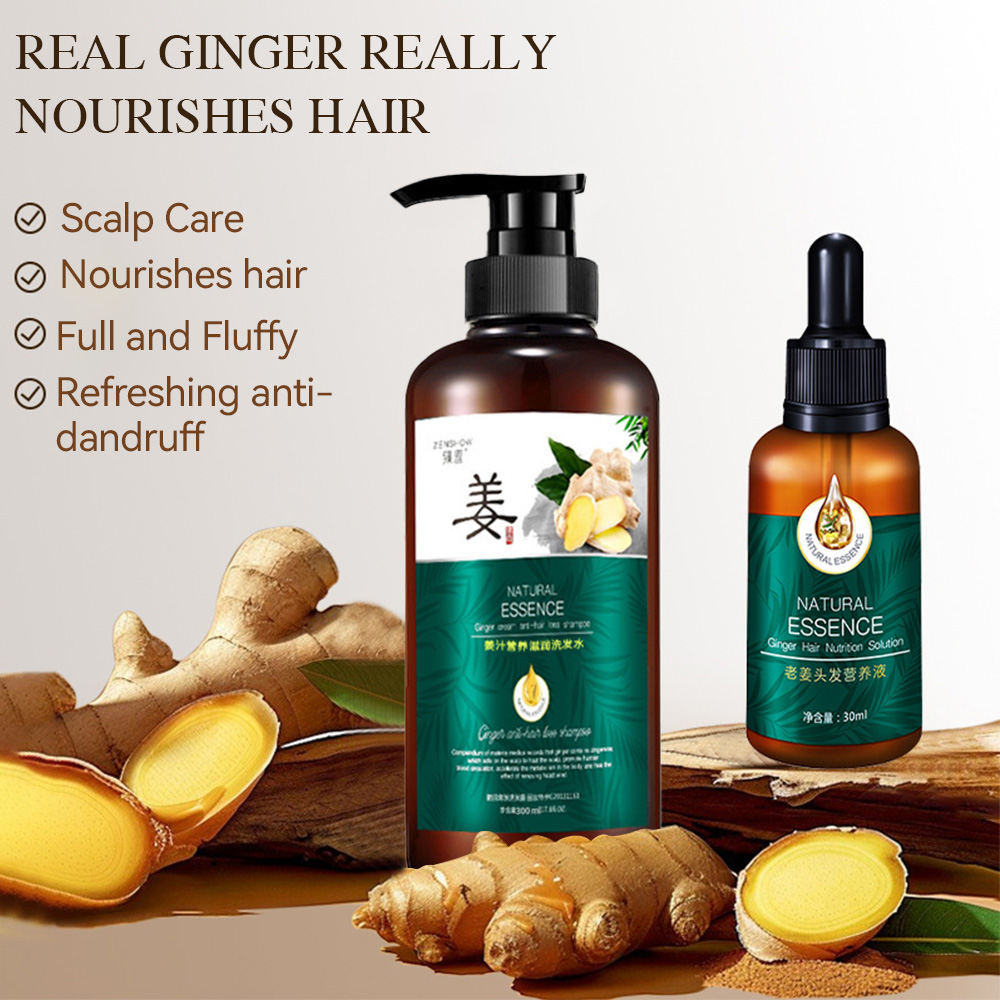 Ginger Hair Growth Essential O - Hair Care Frizzy Hair ulasan dan harga