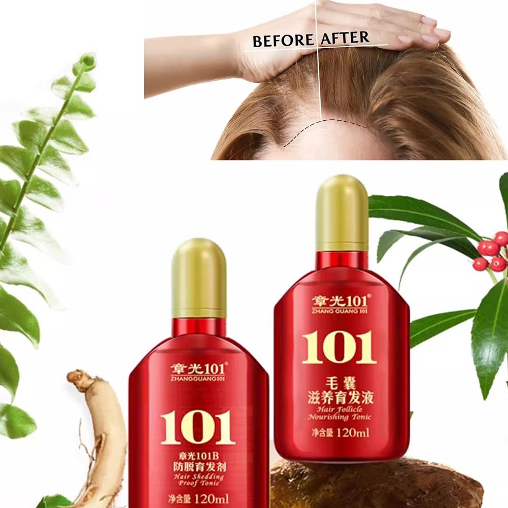 120ML Zhangguang 101 Hair Foll - Hair Care Frizzy Hair ulasan dan harga