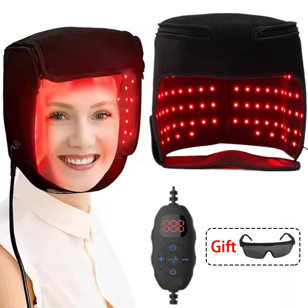 LED Red Light Therapy Hat For  - Hair Care Frizzy Hair ulasan dan harga