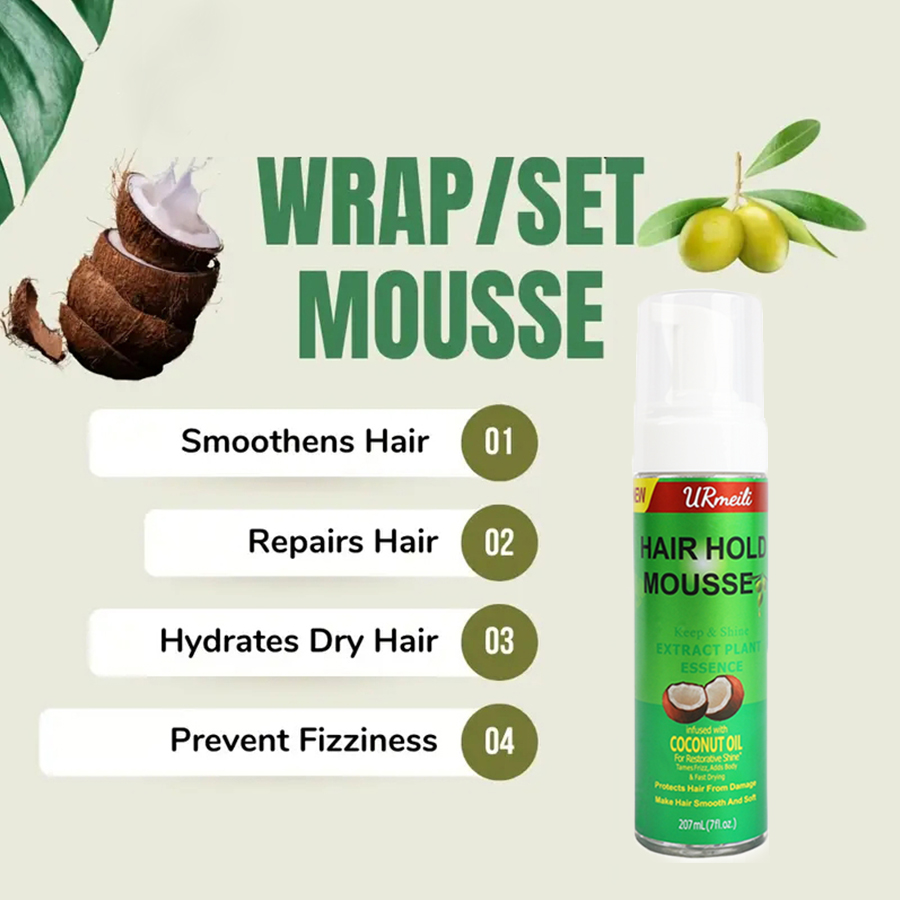 Olive Oil Curl Mousse 207ml Ha - Hair Care Olive Oil ulasan dan harga