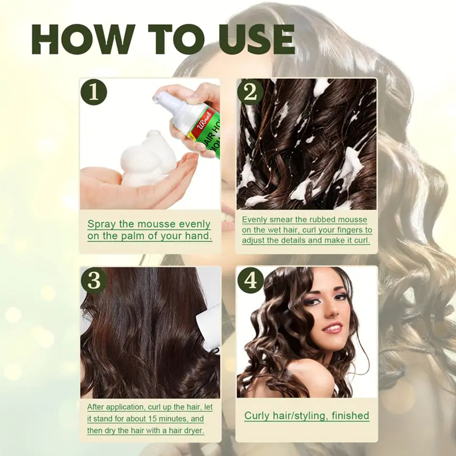 Olive Oil Curl Mousse 207ml Ha - Hair Care Olive Oil ulasan dan harga