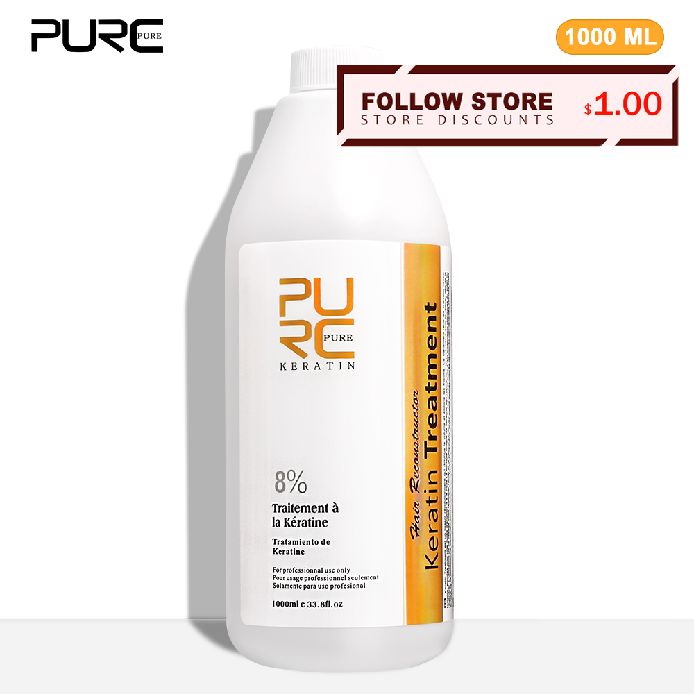 PURC 8% Keratin Smoothing Trea - Hair Care Frizzy Hair ulasan dan harga