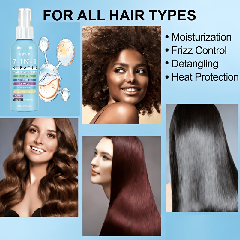 GSWP 7-in-1 Hair Care Spray, F - Hair Care Formulation ulasan dan harga