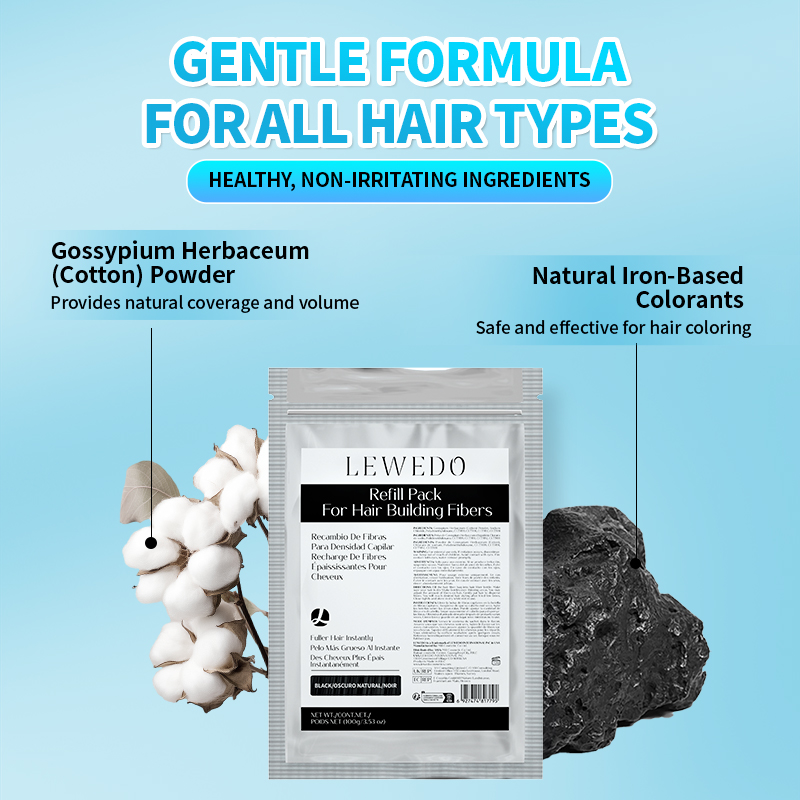 Hair Fibers Powder 100g Instan - Hair Care In Salon ulasan dan harga