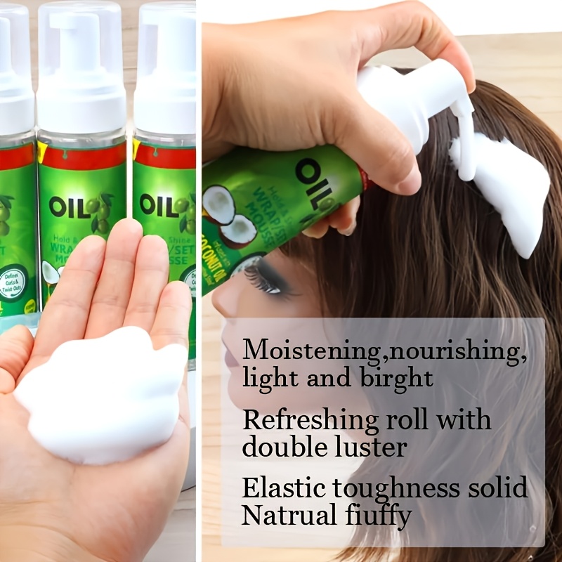 Curling Styling Care Mousse, S - Hair Care Olive Oil ulasan dan harga