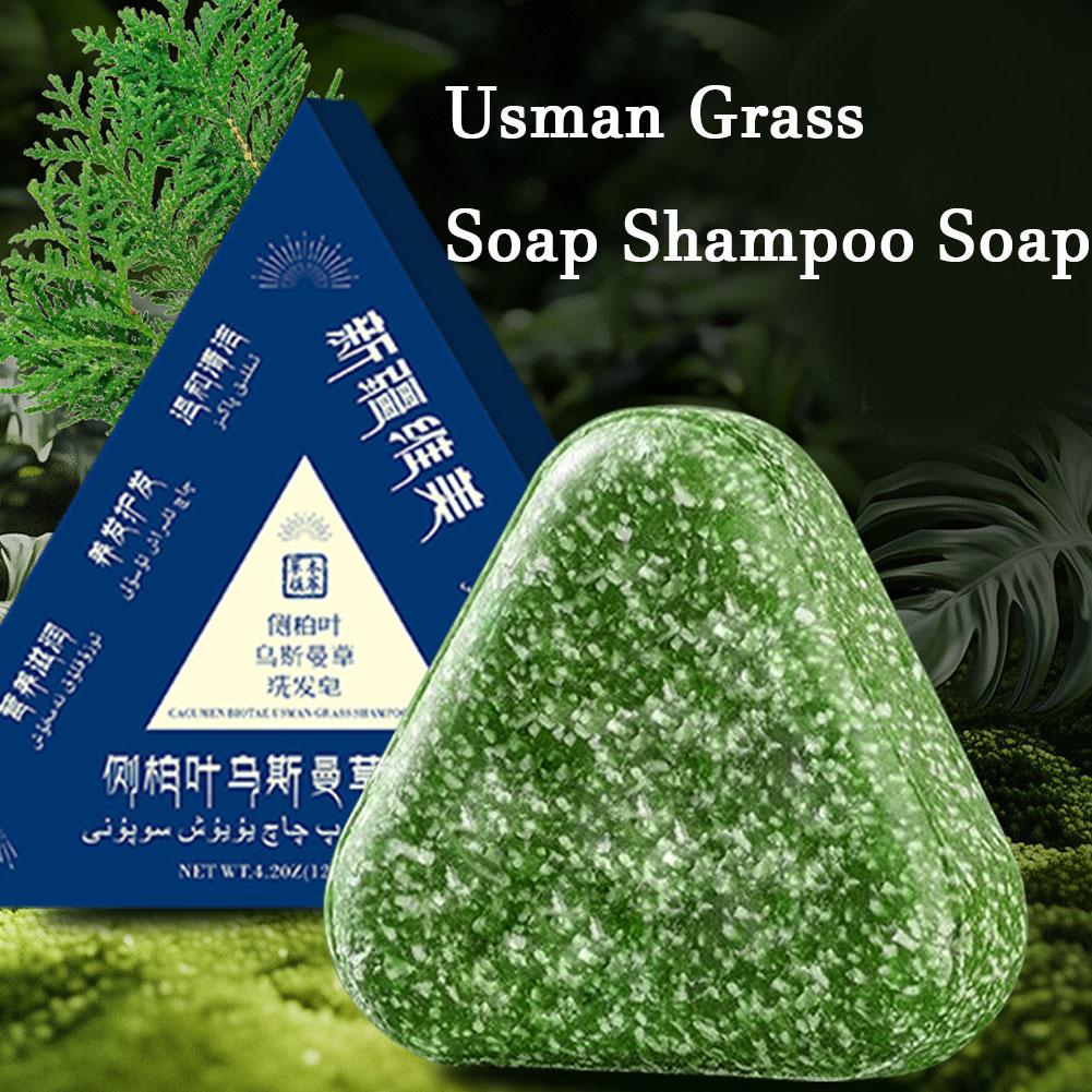 120g Usman Grass Shampoo Soap  - Hair Care Formulation ulasan dan harga