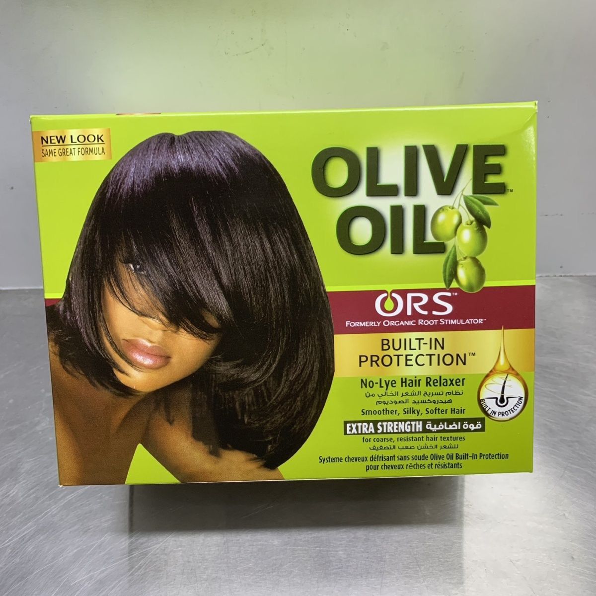 Ors Olive Oil Hair Relaxer Kit - Hair Care Olive Oil ulasan dan harga
