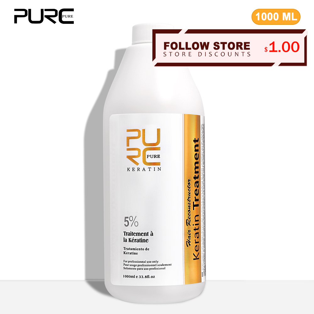 PURC 5% Keratin Smoothing Trea - Hair Care Frizzy Hair ulasan dan harga