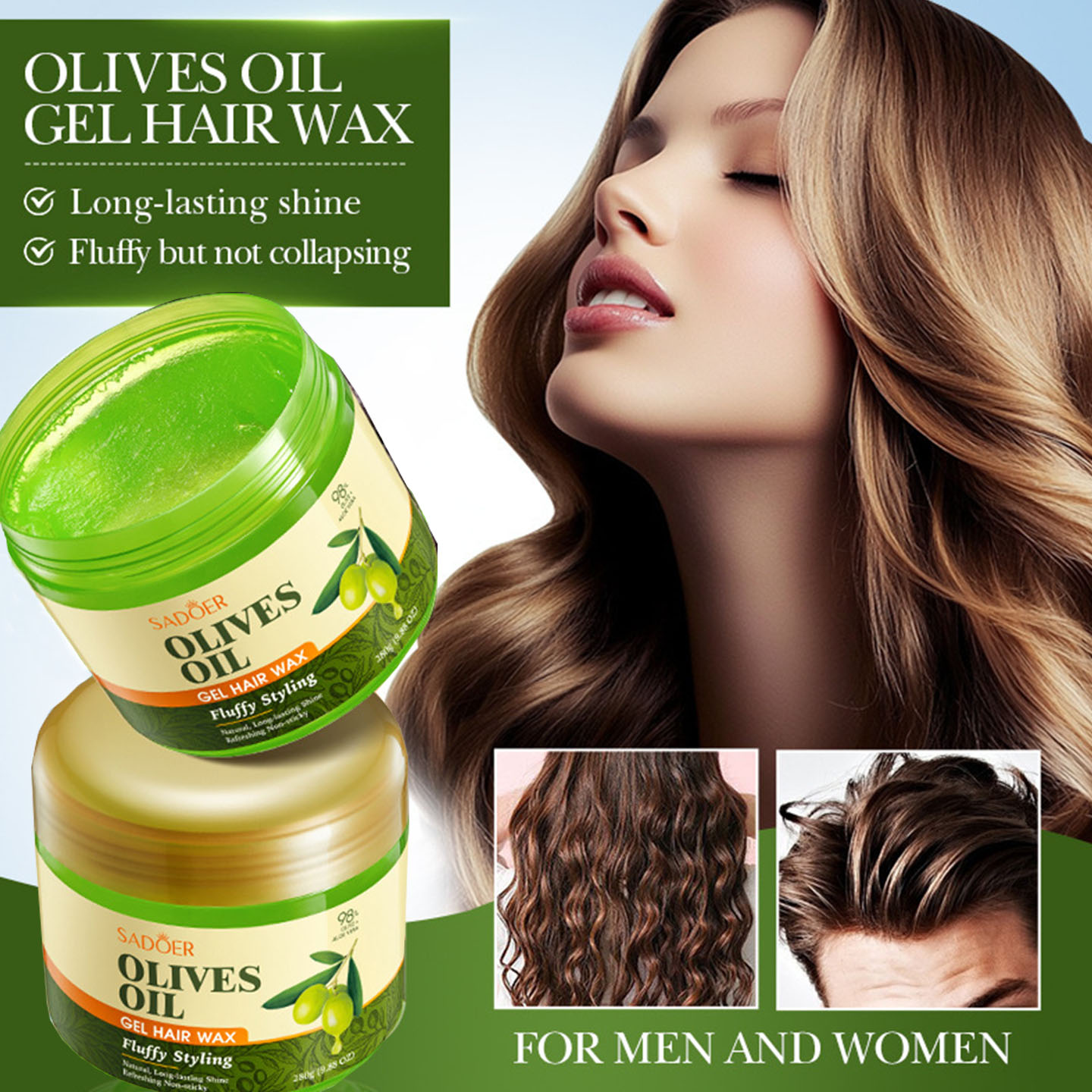 Olive Oil Nourishing Styling G - Hair Care Olive Oil ulasan dan harga