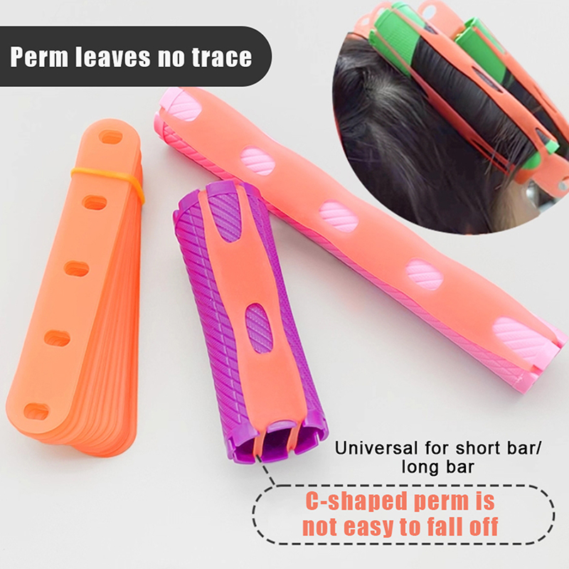 10pcs Silicone Hair Care Strip - Hair Care Orange ulasan dan harga