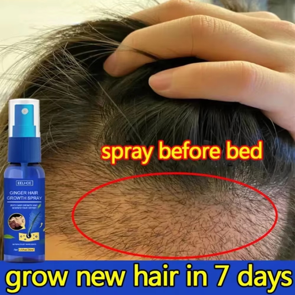 Fast Ginger Hair Growth Spray  - Hair Care Frizzy Hair ulasan dan harga