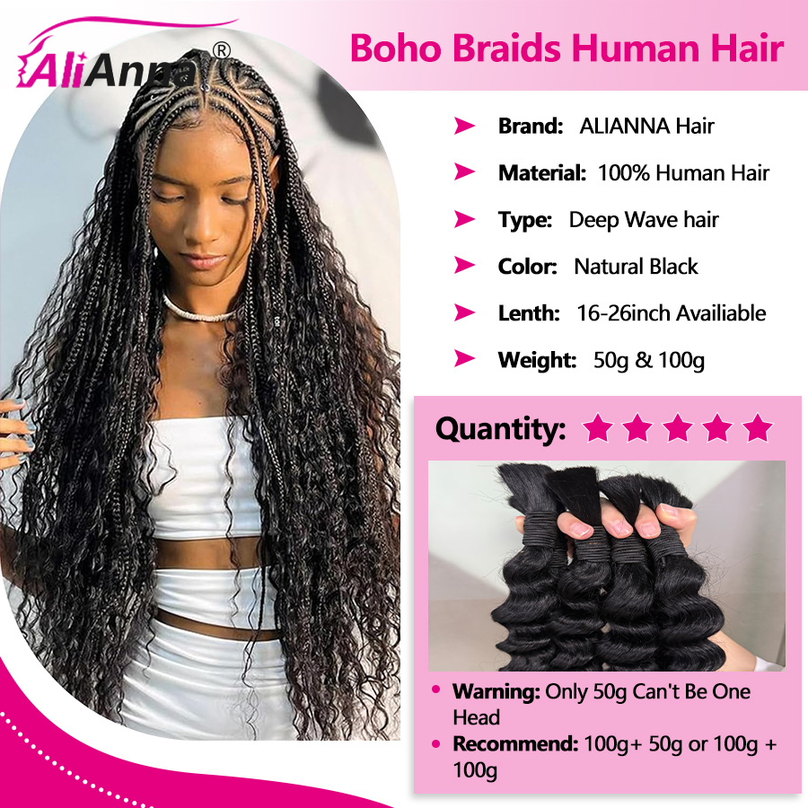 Boho Braids Human Hair Deep Wa - Hair Care Formulation ulasan dan harga