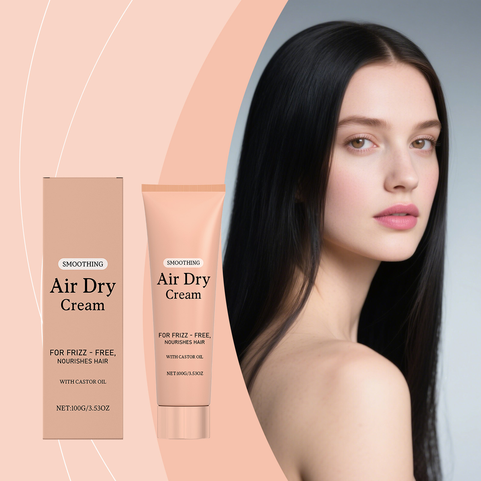 Air Dry Smoothing Hair Cream A - Hair Care Frizzy Hair ulasan dan harga
